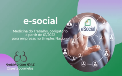 e-Social sobre Segurança e Medicina do Trabalho