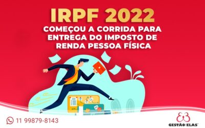 Começou a corrida para a entrega do Imposto de Renda PF