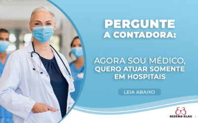 “Agora sou Médico, quero atuar Somente Em Hospitais”