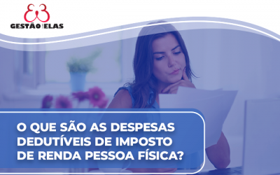O que são as despesas dedutíveis?